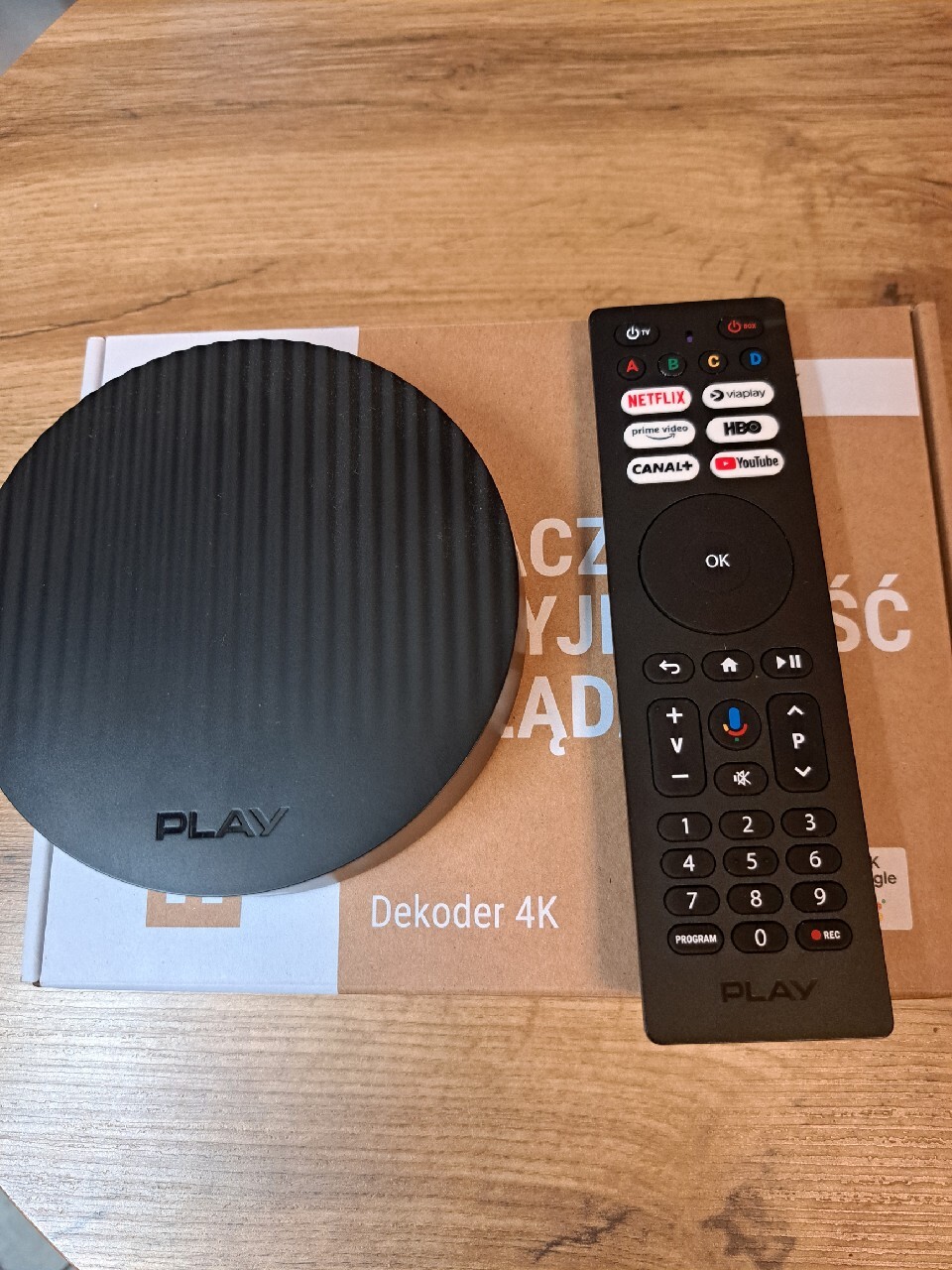 Dekoder Play TV BOX android 4K DVBT2 Słupsk Kup teraz na Allegro
