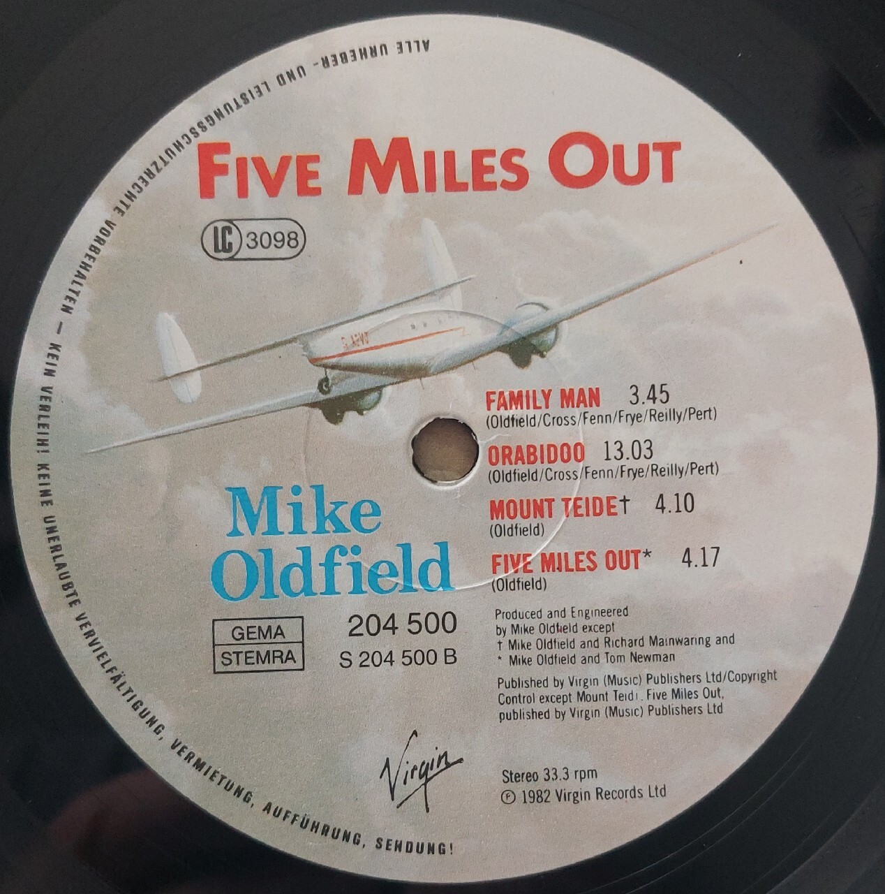 Mike Oldfield Five Miles Out Kraków Kup teraz na Allegro Lokalnie