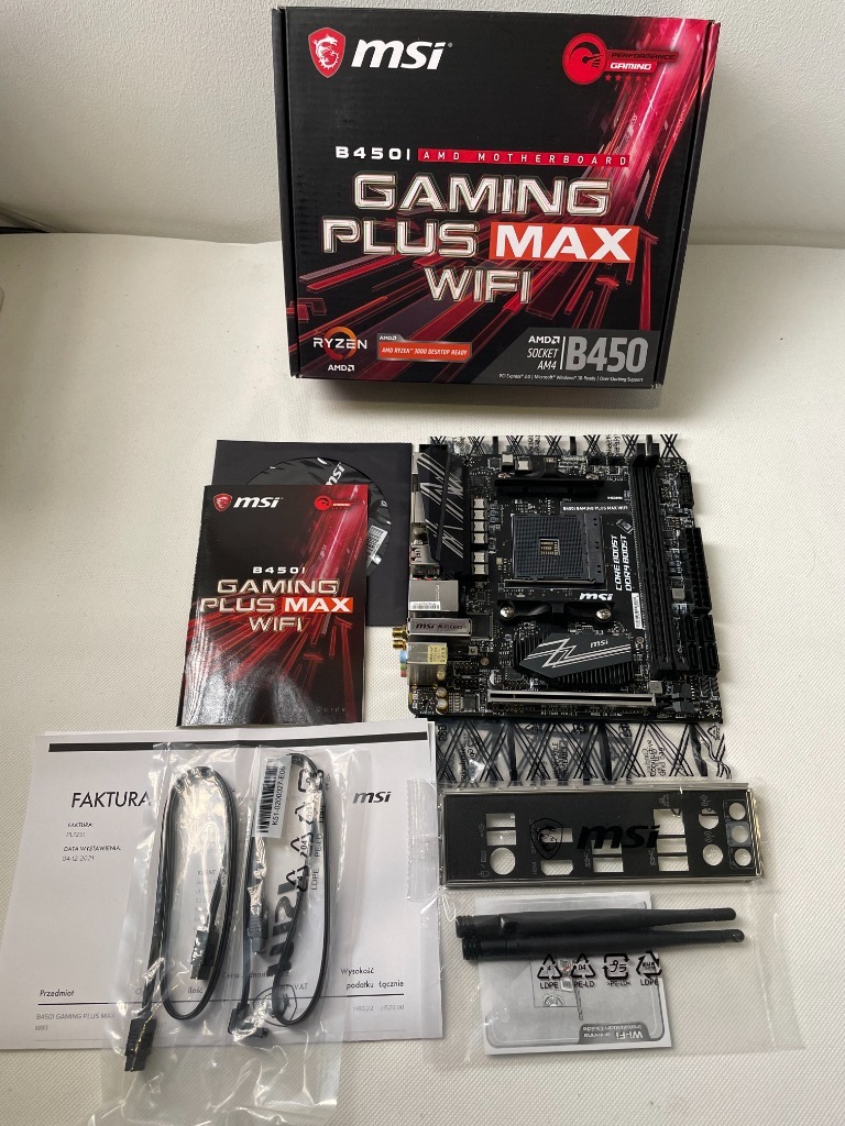 Płyta główna MSI B450I GAMING PLUS MAX WIFI FM4 | Poznań | Kup teraz na ...