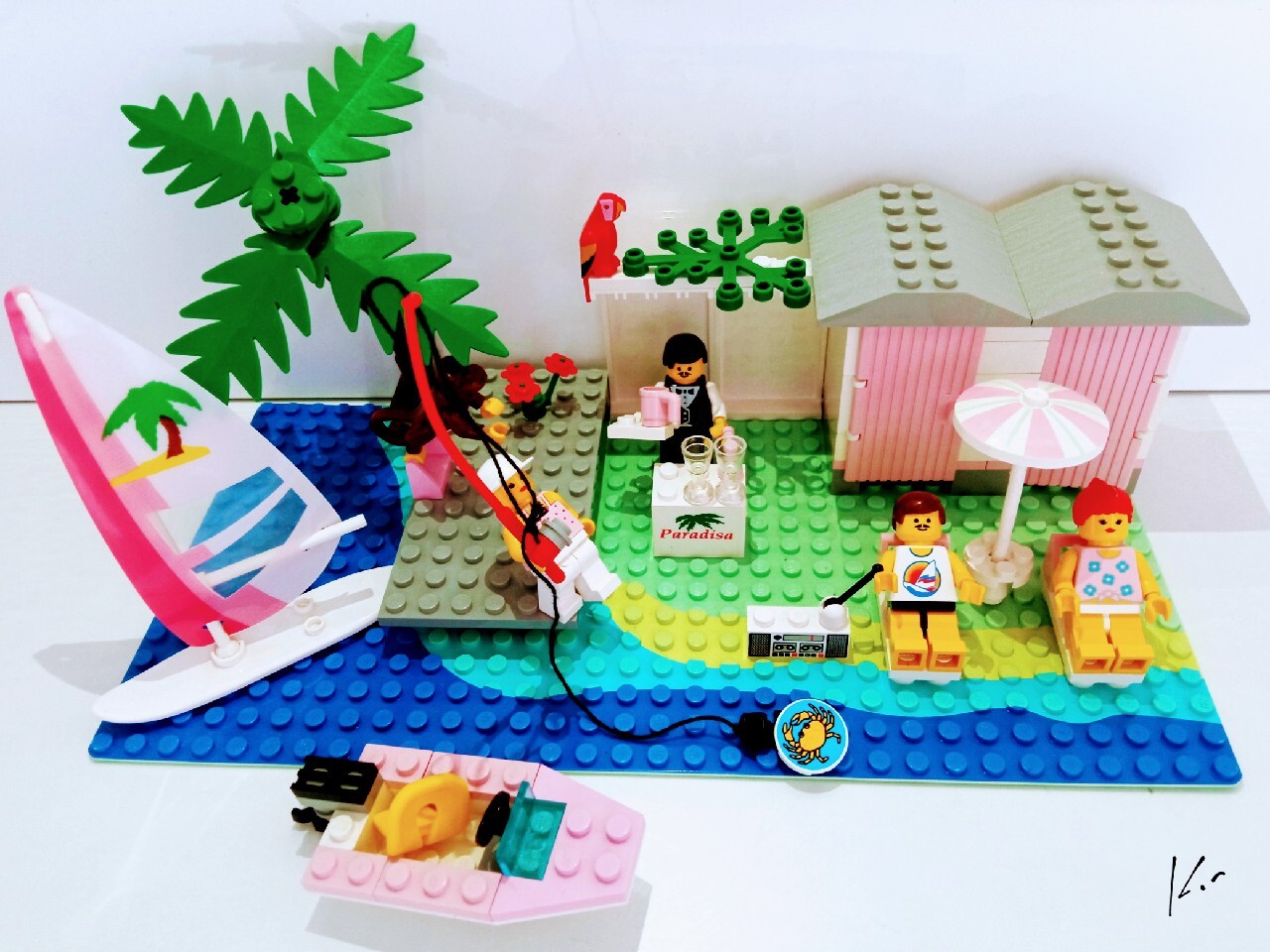 LEGO Cabana Beach Town Paradisa + instrukcja | Kraków | Licytacja na Allegro Lokalnie