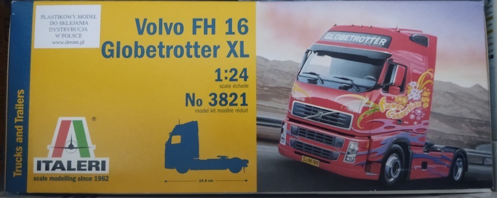 Volvo FH 16 Globetrotter XL Italeri 3821