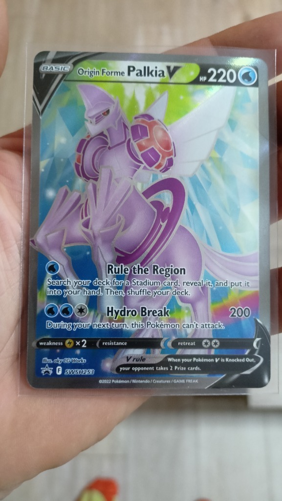 Karta Pokemon - Origin Forme Palkia V - SWSH253 | Stryszawa | Kup teraz ...