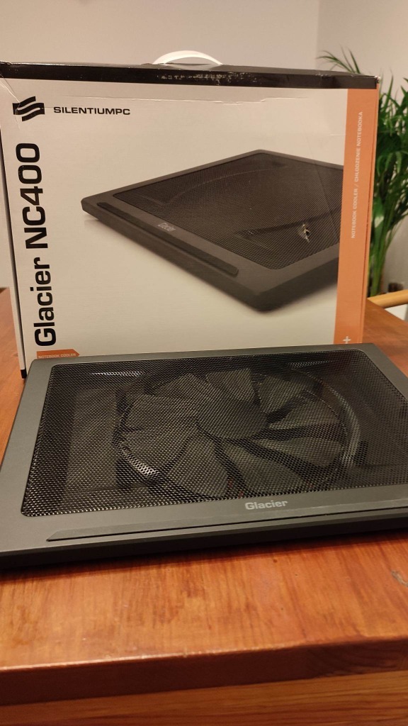 Glacier NC400 Notebook Cooler Black Wrocław Kup teraz na Allegro