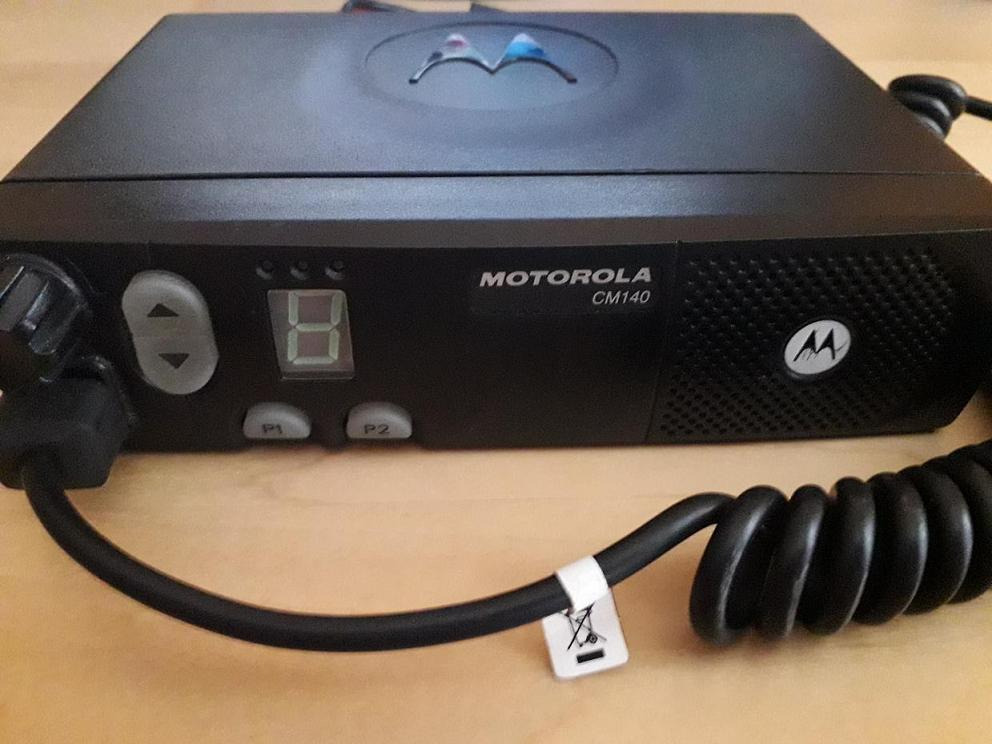 RADIO CB MOTOROLA CM140 +gruszka stan bdb ELE GLOB | Warszawa ...