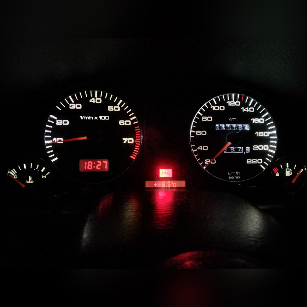 Zegary Licznik Audi 80 Usa Obrotomierz Termometr Kup Teraz Za 500 00 Zl Poznan Allegro Lokalnie
