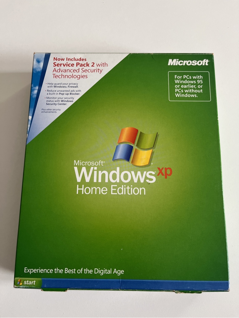 Windows XP Home Edition Box EN Łódź Kup teraz na Allegro Lokalnie