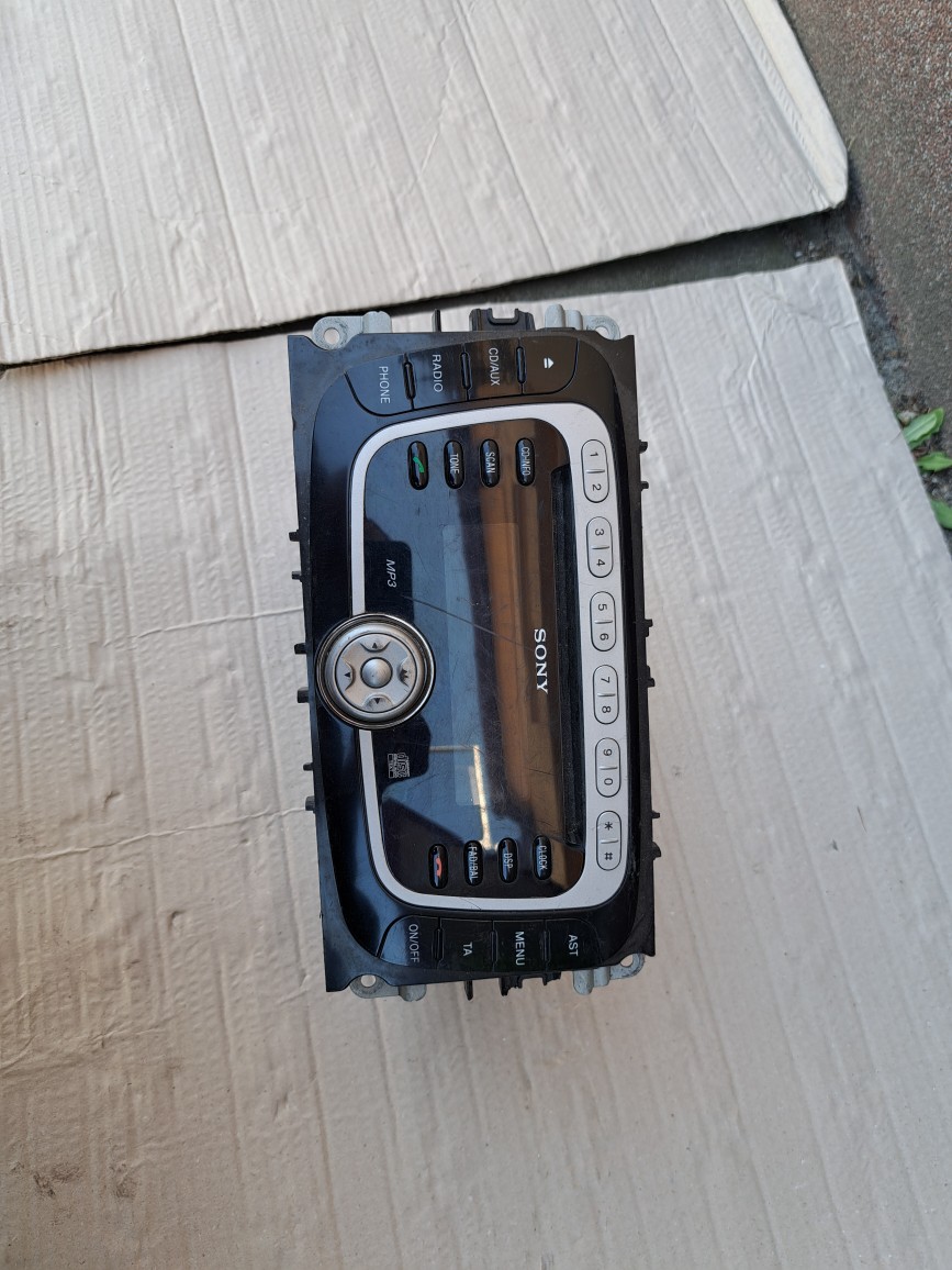 РАДІО ОРИГІНАЛ CD MP3 SONY FORD FOCUS MK2 II 7M5T-18C939-JE 100% СПРАВНЕ 