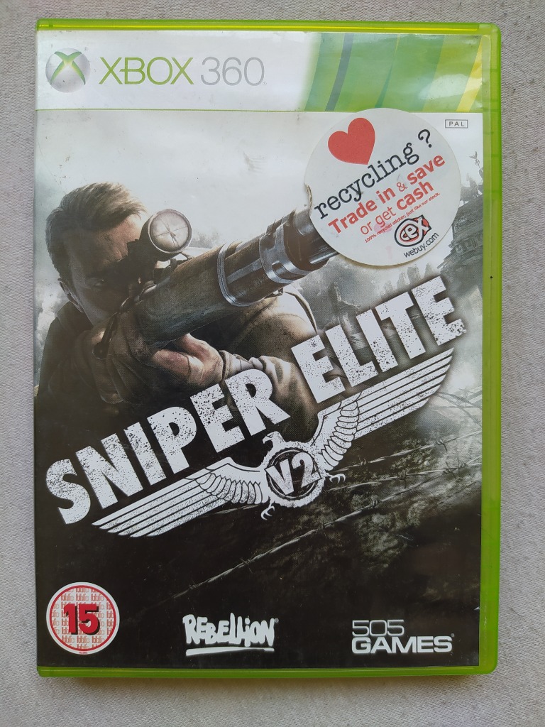 Sniper Elite V2 Xbox 360 X360 Kup Teraz Za 39 90 Zl Jelenia Gora Allegro Lokalnie