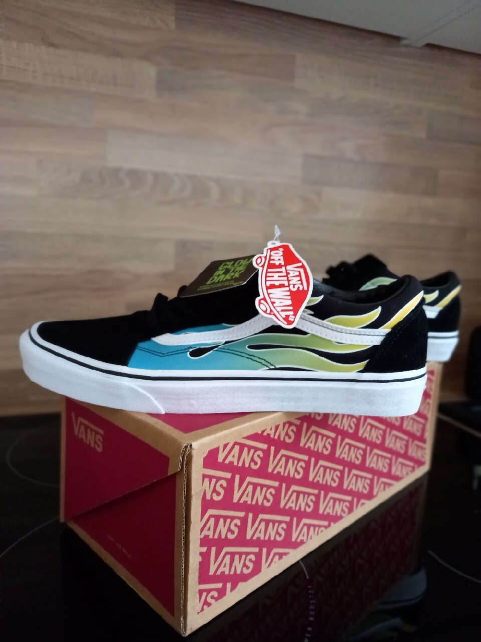 Vans Old Skool Glow Flame Szczecin Kup teraz na Allegro Lokalnie