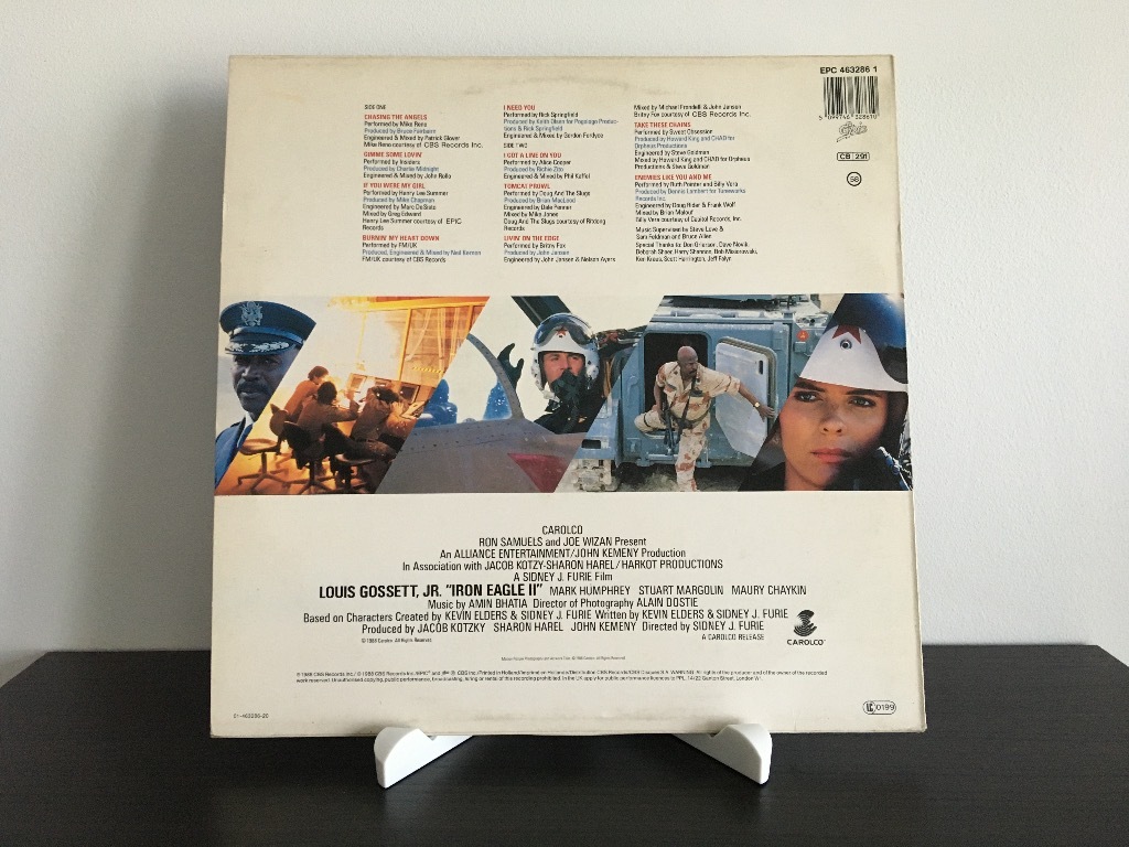 Iron Eagle II Soundtrack LP 1988 Toruń Ogłoszenie na Allegro Lokalnie