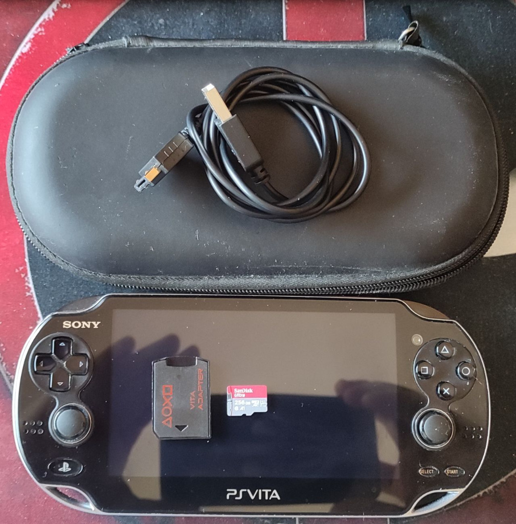KONSOLA PS VITA PCH1004+SD2VITA+microSD XC 256GB Gdynia Kup teraz na Allegro Lokalnie