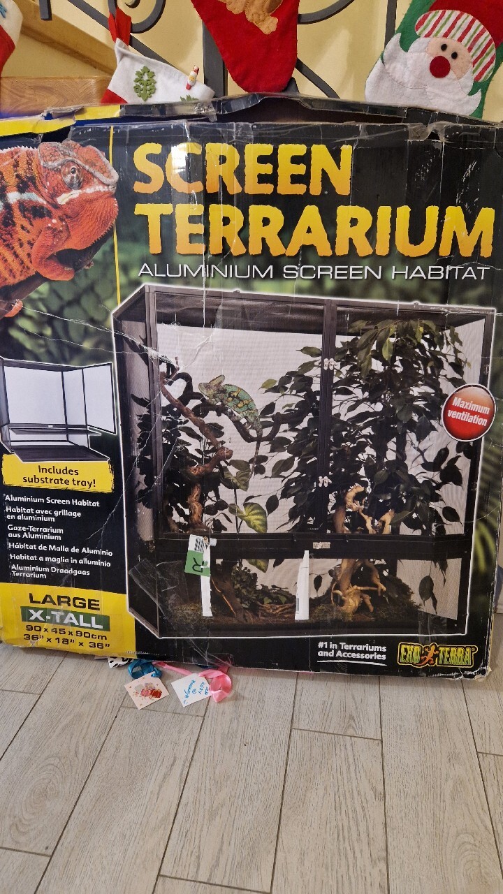 Terrarium Exo terra aluminiowe siatka 90x45x90 Warszawa Ogłoszenie