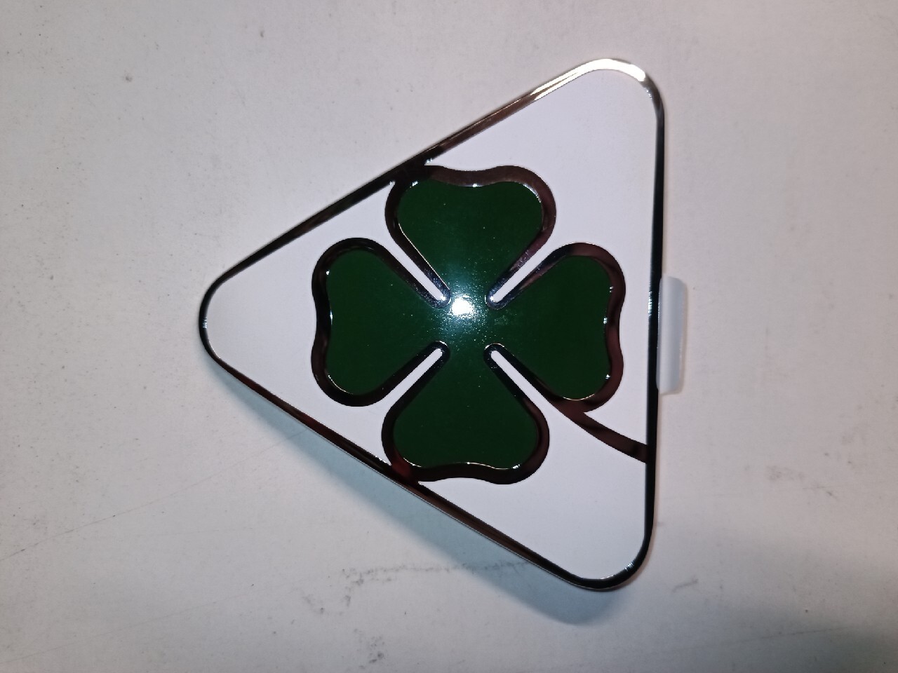 Znak koniczynka Alfa Romeo Giulia quadrifoglio rh Warszawa Kup