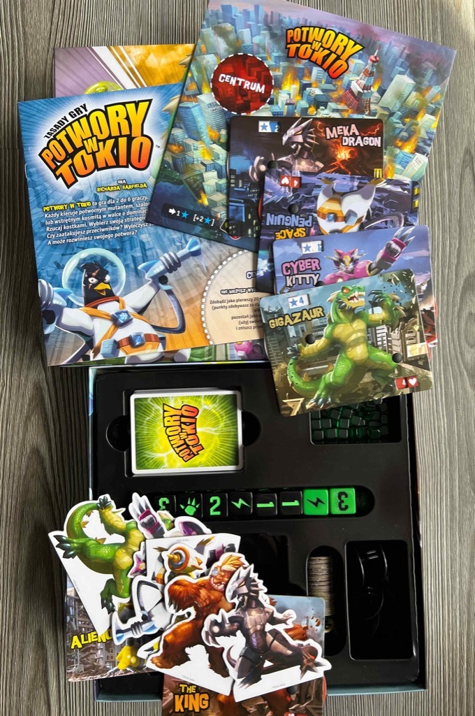 Potwory w Tokio Portal Games Gdańsk Kup teraz na Allegro Lokalnie