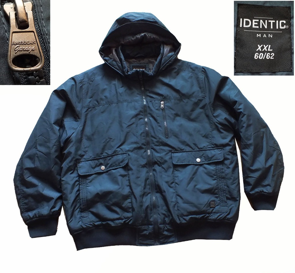 Identic Man ciepła kurtka męska z kapturem r.2XL Chałupki Kup teraz