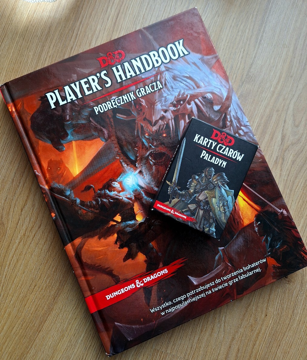 Podręcznik gracza PL dnd5 ed. Karty czarów paladyn. | Wrocław | Kup ...