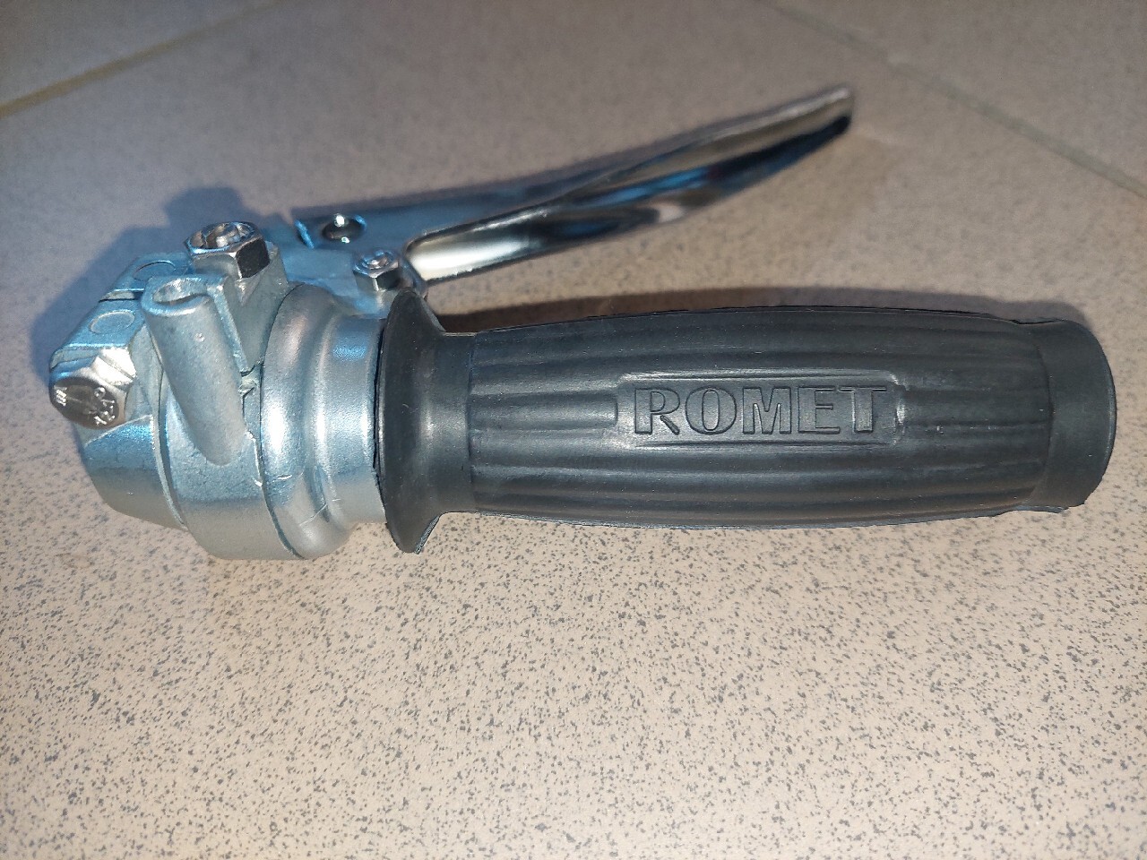 Nowa kpl manetka rączka zmiany biegów romet komar sztywniak Żak rys ...