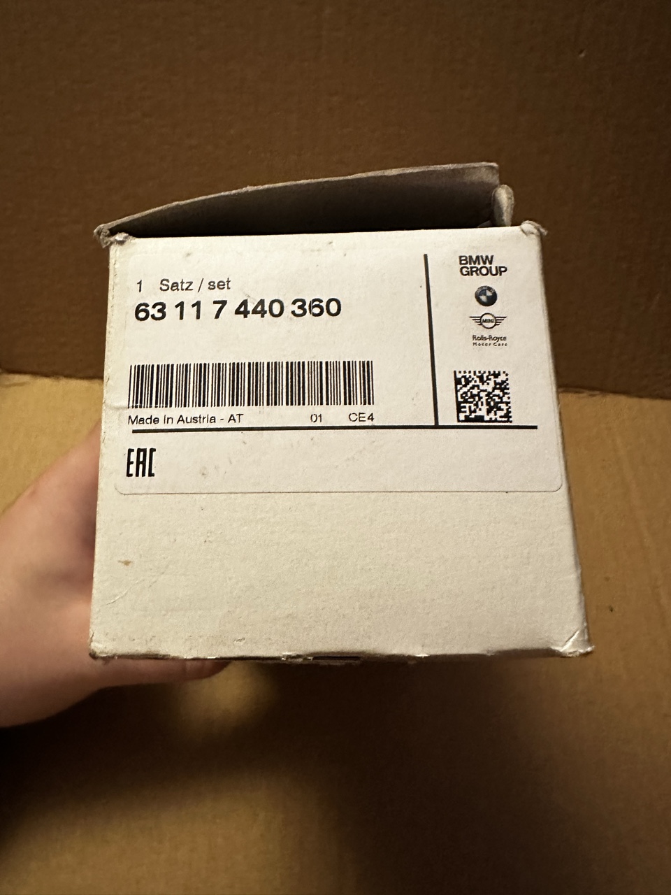 BMW МОДУЛЬ LED (СВІТЛОДІОД) (КОМПЛЕКТ 2SZT! OE) G11 G12 63117440360 7440360 