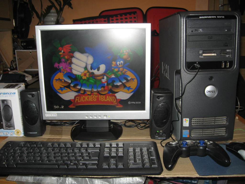 Komputer z grami SEGAmonitorkomplet Kraków Kup teraz na Allegro