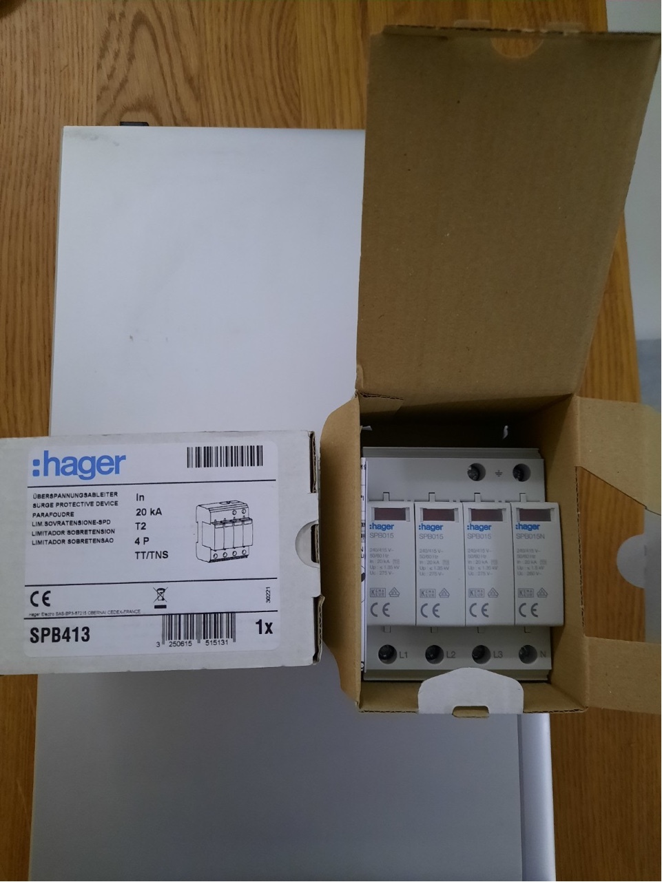 Hager ogranicznik przepięć SPB413 T2 | Olsztyn | Kup teraz na Allegro ...