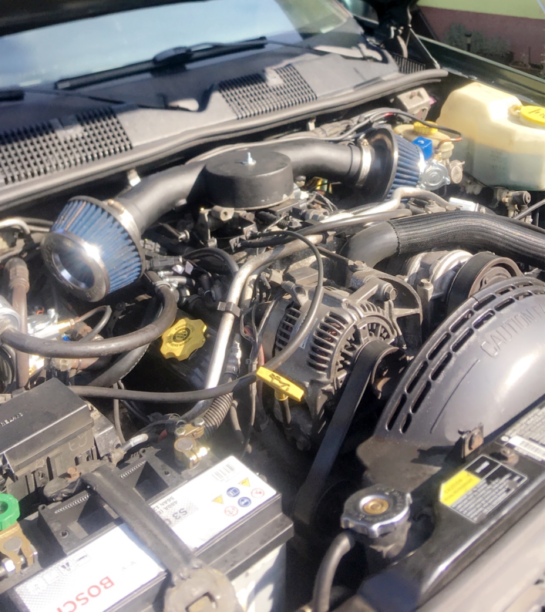 Jeep ZJ 5.2 5.9 podwójny dolot powietrza Lubliniec Kup teraz na