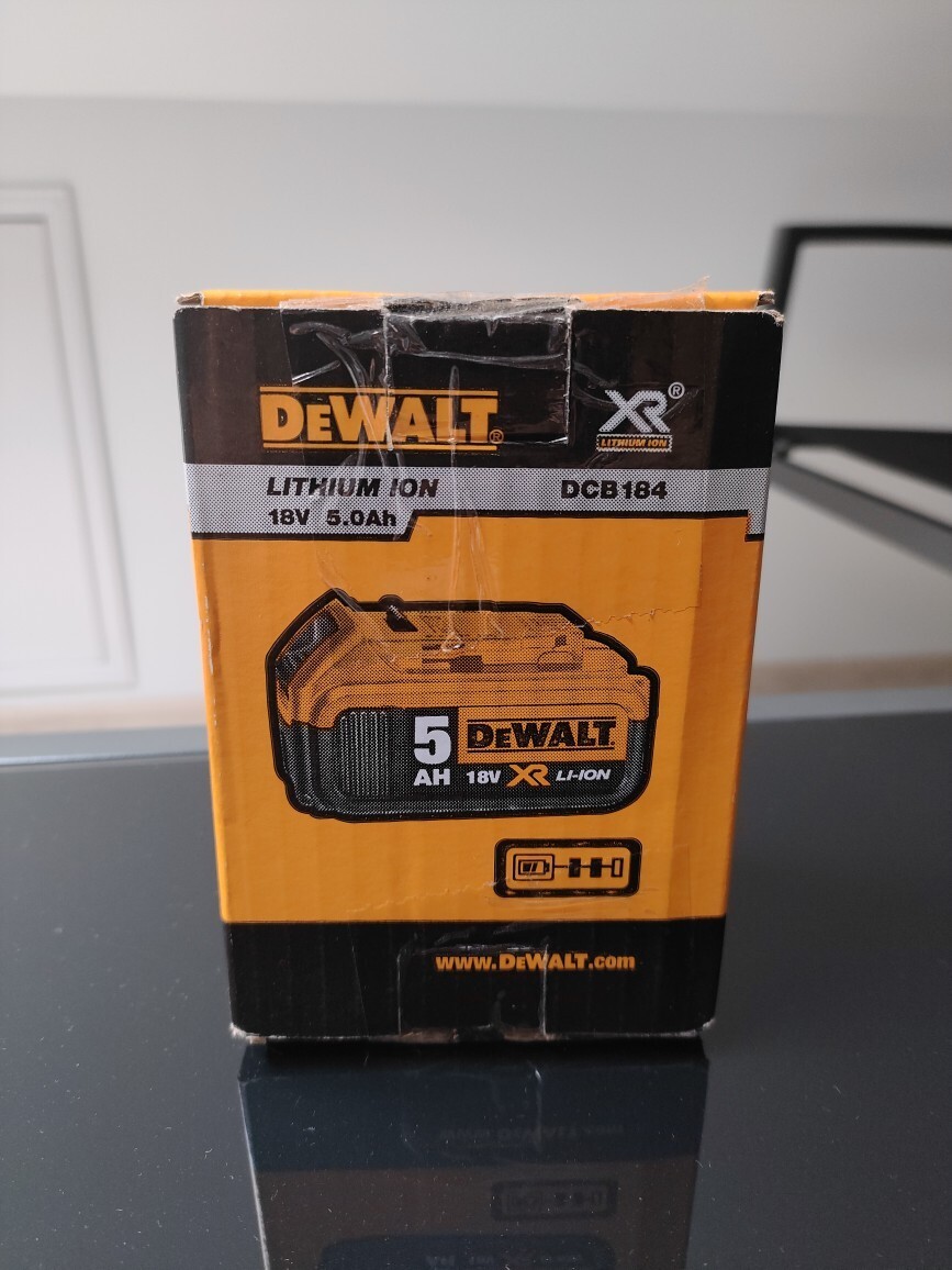 Аккумулятор dewalt 18v 5ah