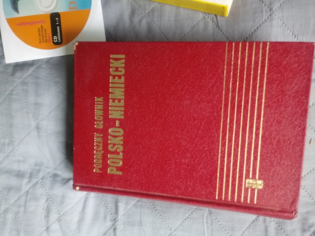Slownik polsko niemiecki , kurs j.niemieckiego Rybna Kup teraz na