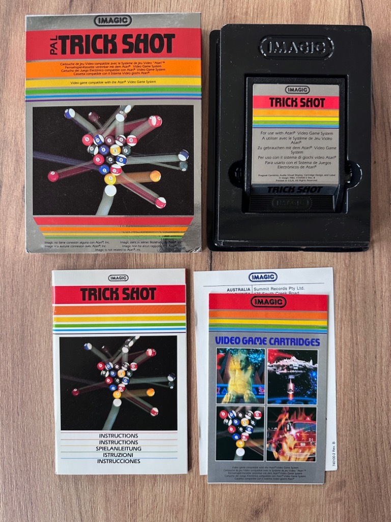 Trick Shot Atari 2600 / 7800 BOX Gdańsk Licytacja na Allegro Lokalnie