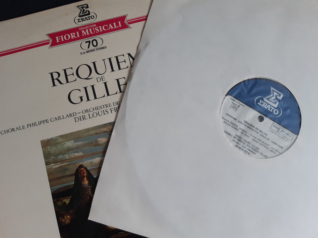 Gilles Requiem / ERATO Louis Frémaux Kraków Kup teraz na Allegro