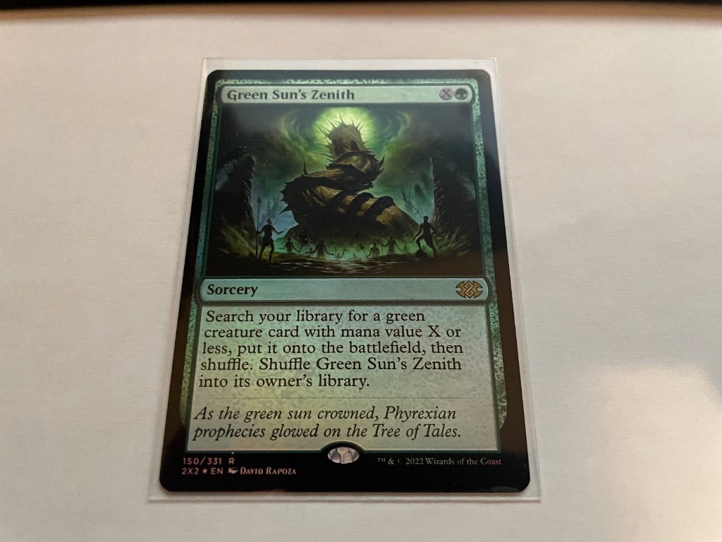 [MTG] Green Sun Zenith FOIL Kraków Kup teraz na Allegro Lokalnie