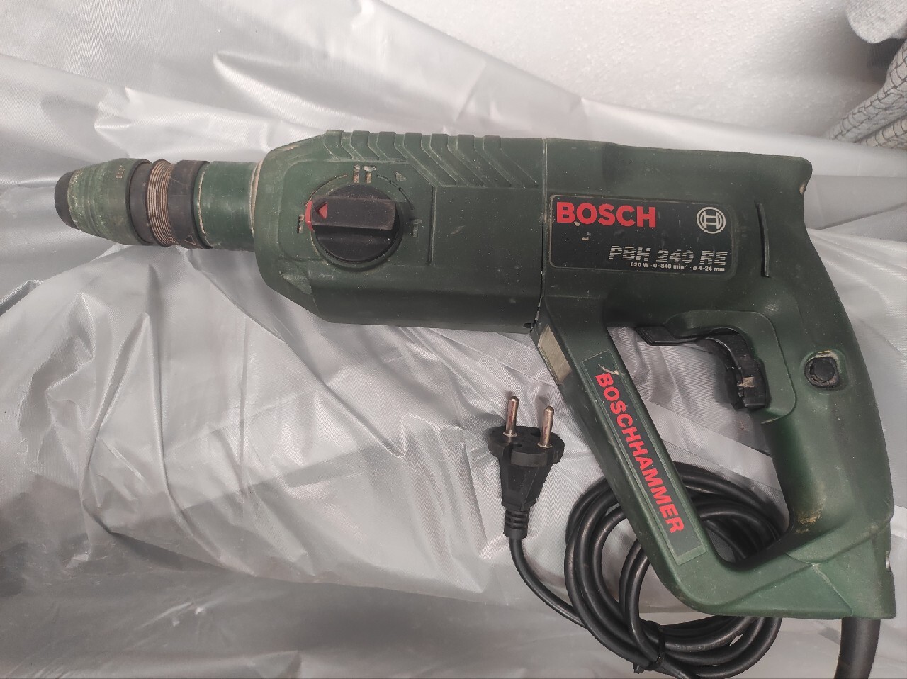 Młotowiertarka Bosch PBH 240 RE wiertarka sds | Giżycko | Licytacja na ...