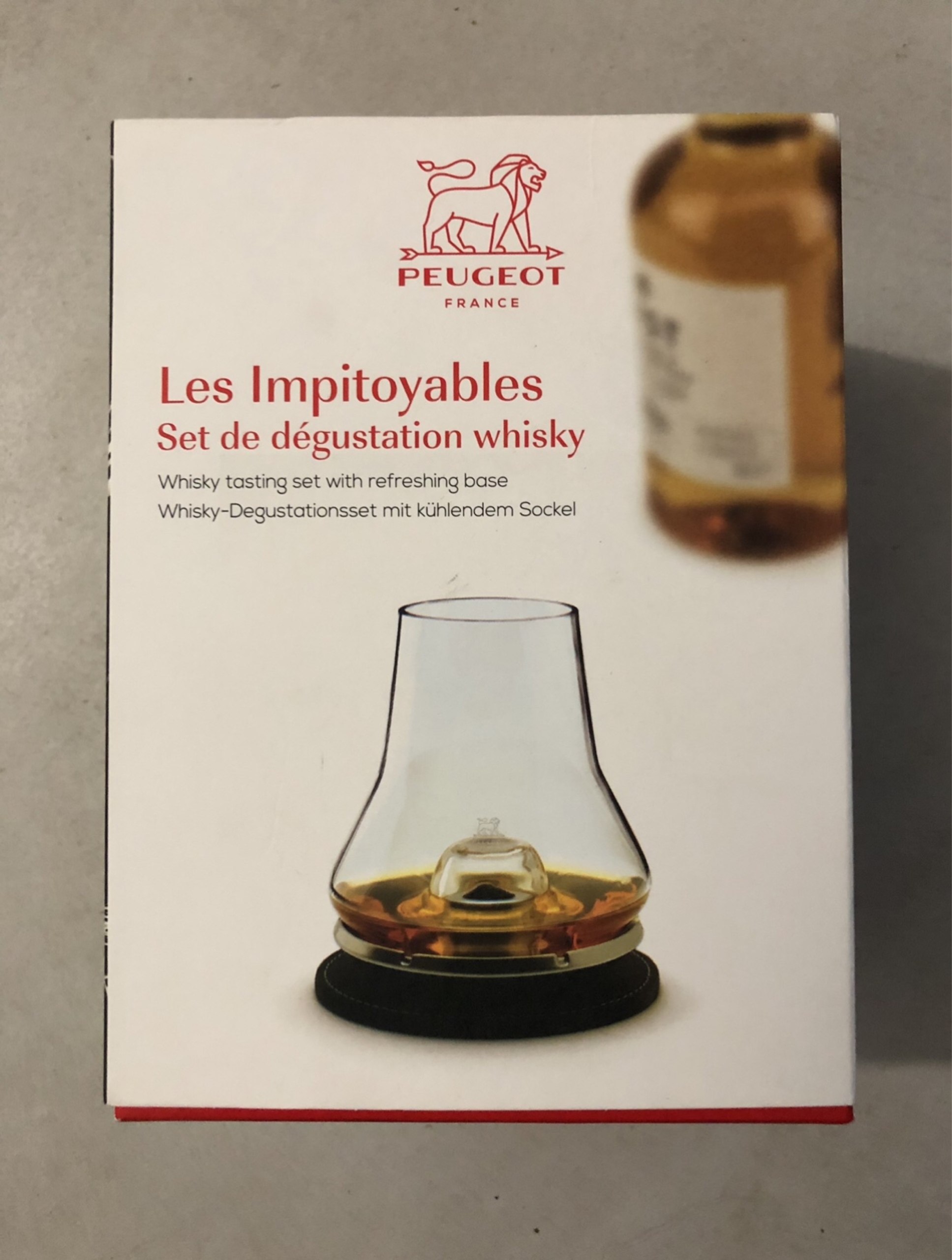 Les Impitoyables - Set de dégustation Whisky 29 cl - Peugeot