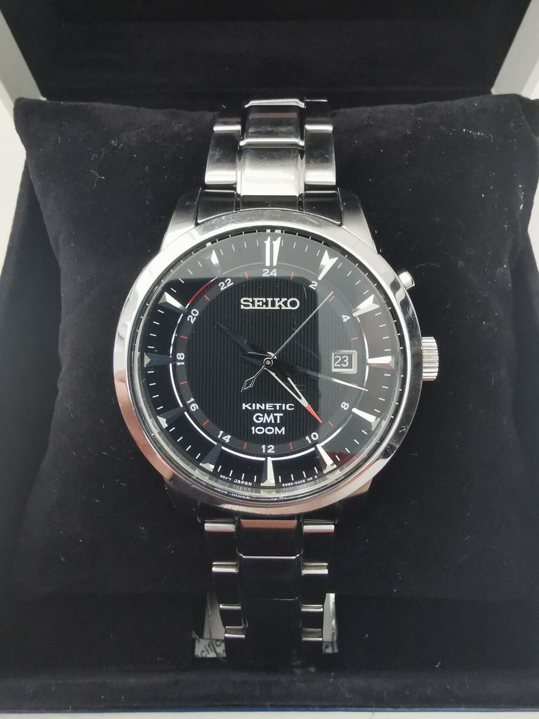 Zegarek Seiko KINETIC 5M85-0AC0 | Gdańsk | Licytacja na Allegro Lokalnie