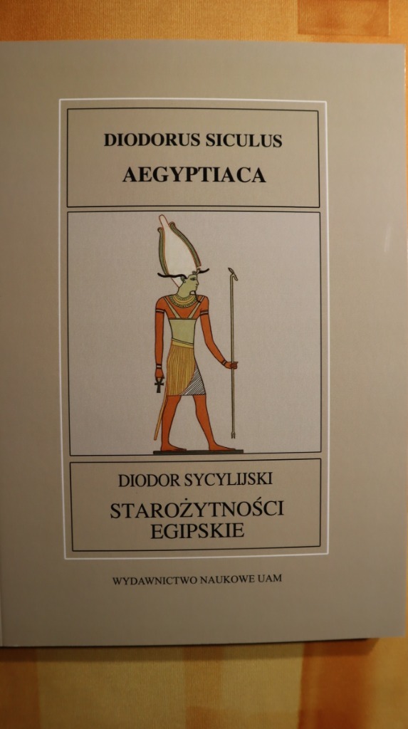 Zdjęcie oferty: Starożytności Egipskie, Diodor Sycylijski