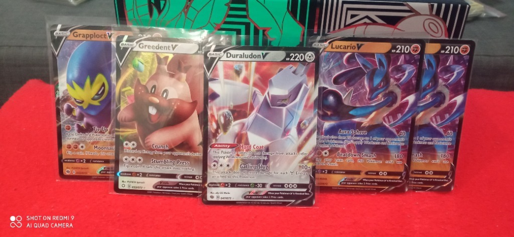 Lucario V CPA 27  Pokemon TCG POK Cards