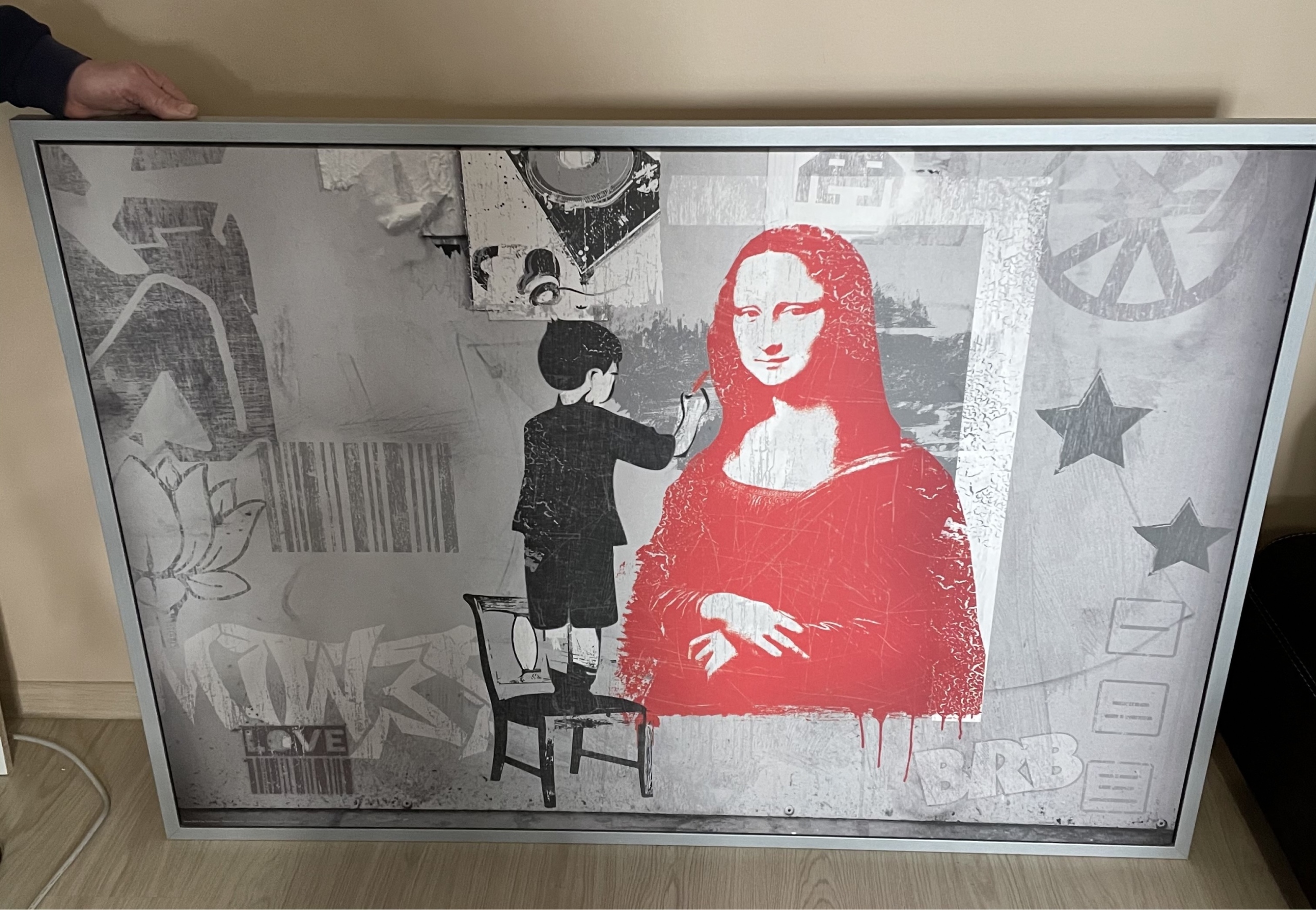 OBRAZ Mona Lisa IKEA // Płótno Jabłonów Kup teraz na Allegro Lokalnie