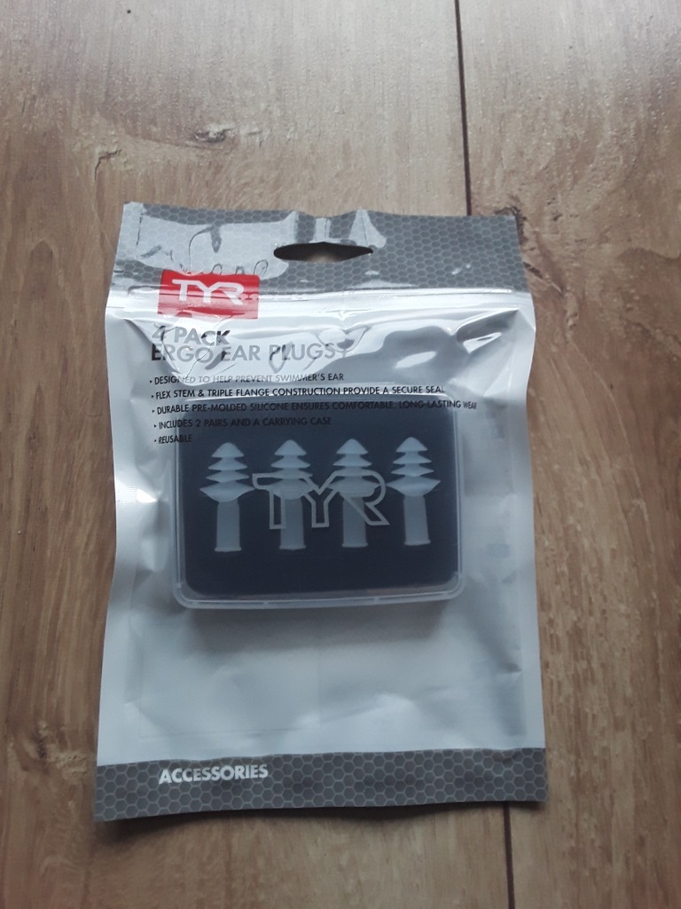 Zatyczki do uszów TYR 4 PACK ERGO EAR PLUGS Kraków Kup teraz na