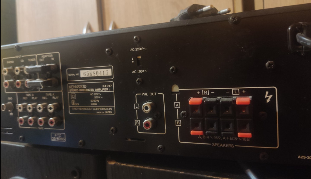 Wzmacniacz Kenwood ka-747 | Jaćmierz | Kup teraz na Allegro Lokalnie