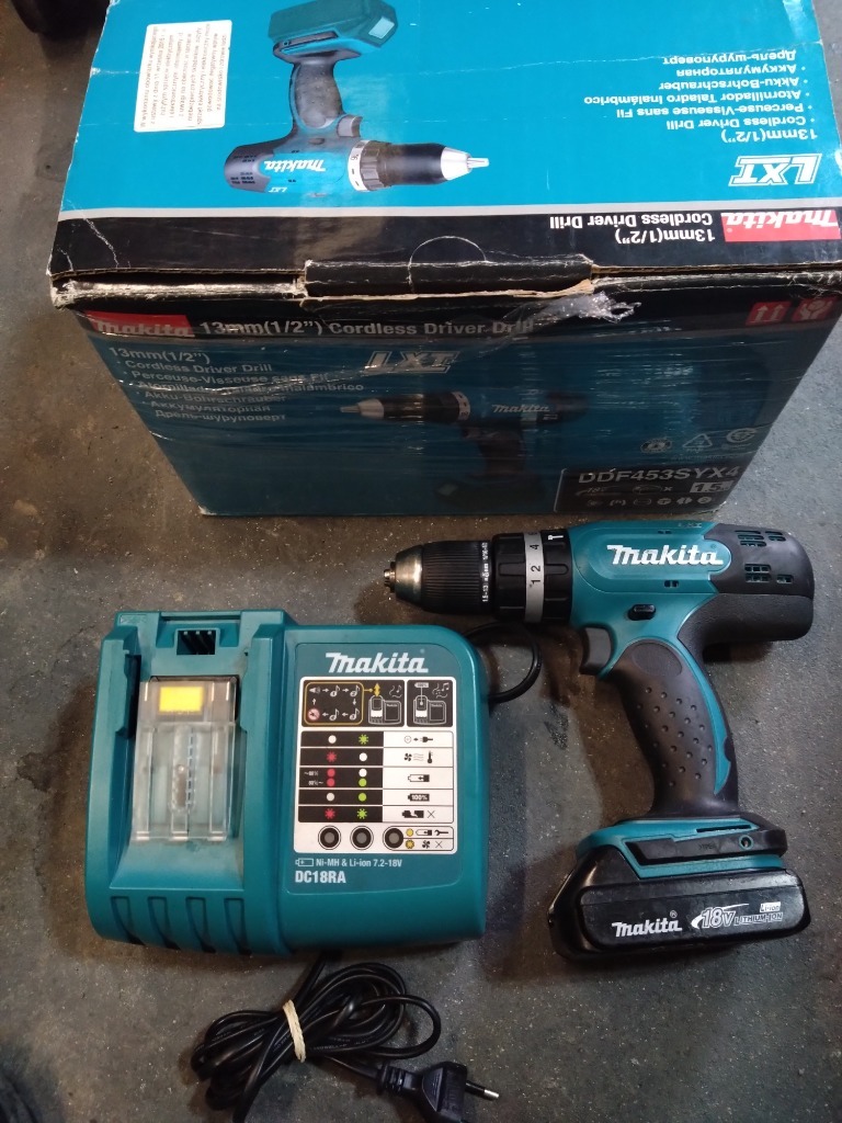 Wkr tarka Makita DHP 453 z udarem 18V LXT Krak w Kup teraz na