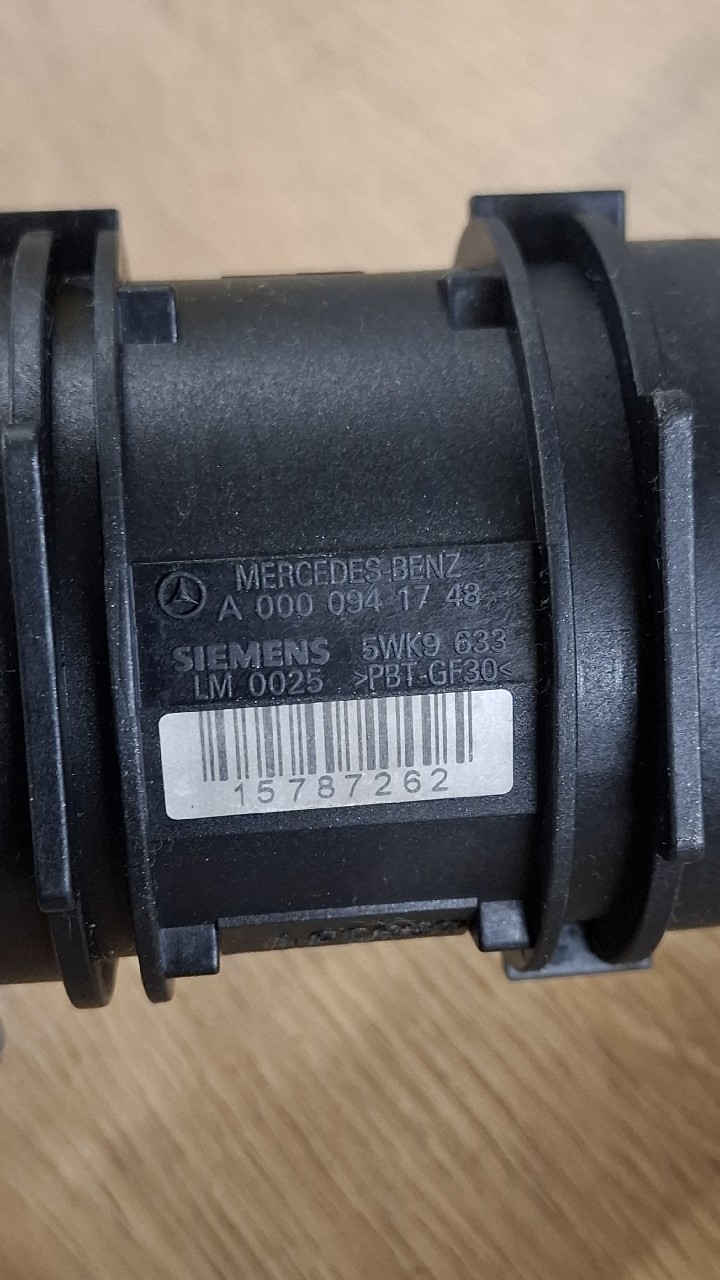 ВИТРАТОМІР ПОВІТРЯ MERCEDES 4.0CDI W211 W220 W163 W463 5WK9633Z 