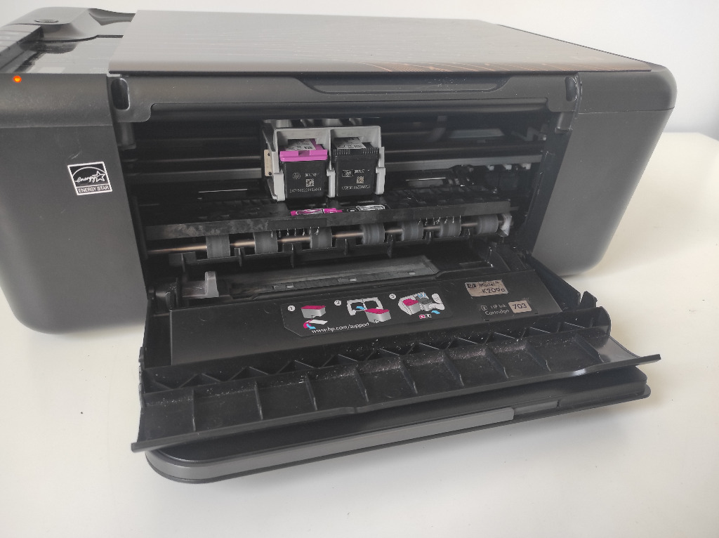 Drukarka HP DeskJet K209a + oryginalne tusze Sosnowiec Kup teraz na Allegro Lokalnie