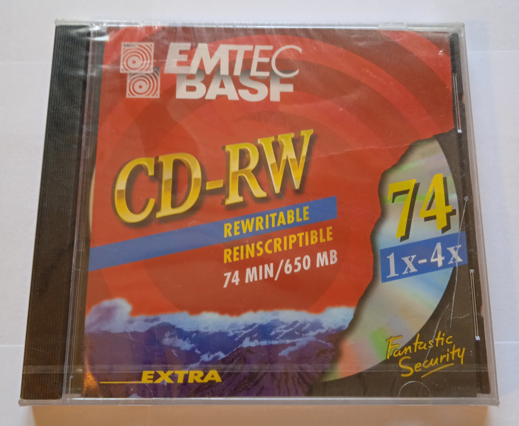 Emtec CD-R 650MB 74min - 5er Pack Leer-CD-Rohlinge Für Daten & Audio
