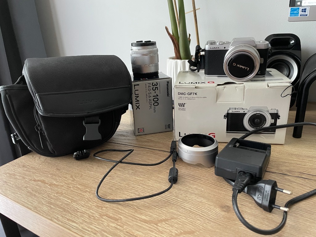 Aparat bezlusterkowy Panasonic Lumix G DMCGF7K Legionowo Kup teraz