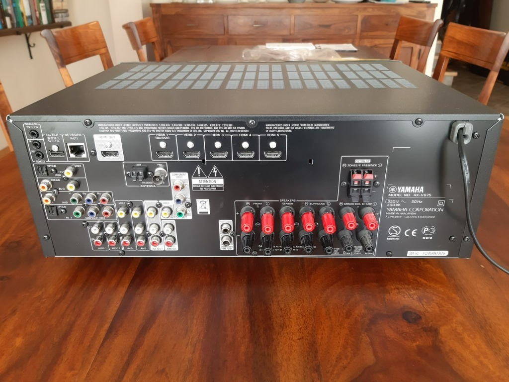 Amplituner kina domowego Yamaha RXV675 7.1 czarny Józefosław Kup
