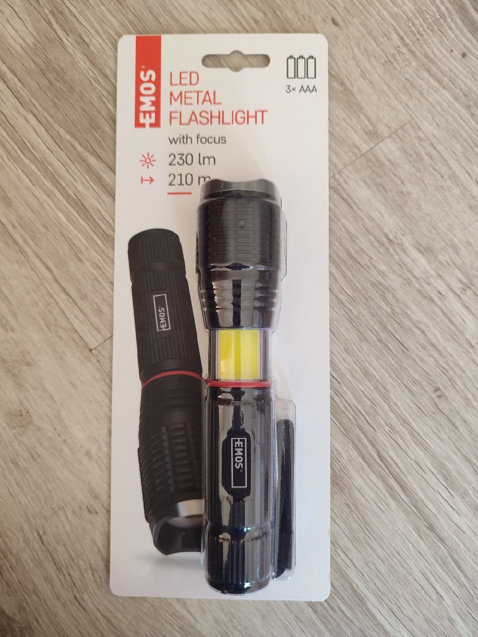 ЛІХТАРИК EMOS LED (СВІТЛОДІОД) 230LM 210M P3111 