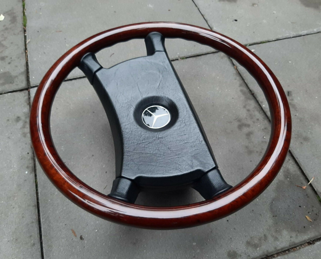 Drewniana Kierownica Mercedes W126 W116 W123 W124 Torun Kup Teraz Na Allegro Lokalnie