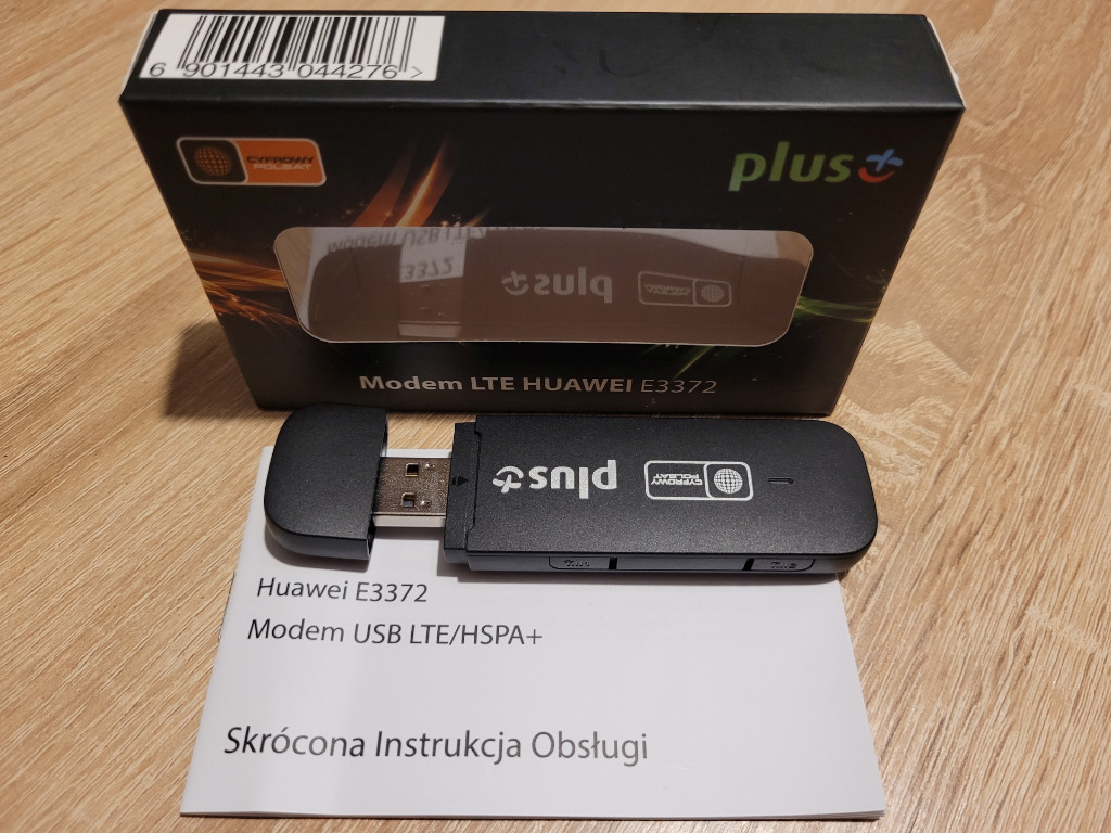 Modem Huawei E3372 LTE USB E3372153 Poznań Kup teraz na Allegro