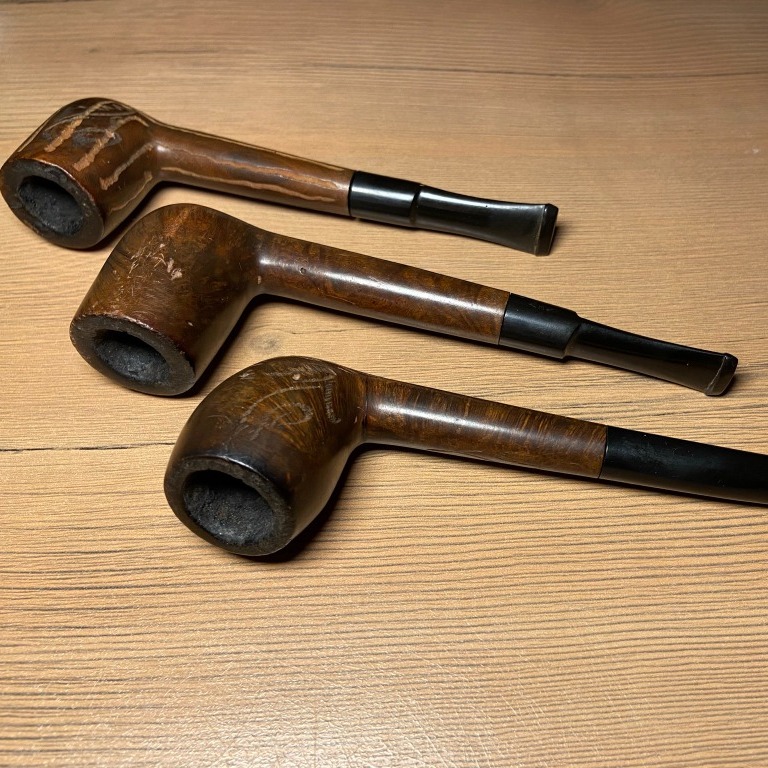 3 старые трубки Howal Bruyere