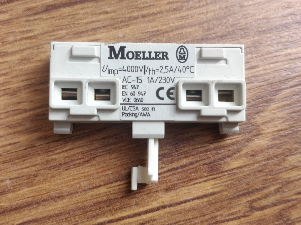 Styk pomocniczy Moeller NHI-E-11-PKZ0 | Luboń | Kup teraz na Allegro ...