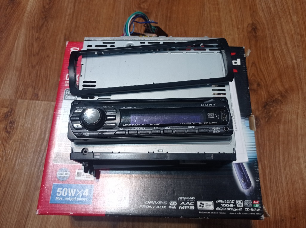 Radio Sony CDX-GT414U BCM | Olsztyn | Licytacja na Allegro Lokalnie